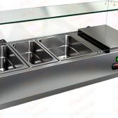 Настольная холодильная витрина для ингредиентов  HICOLD  VRX 1400